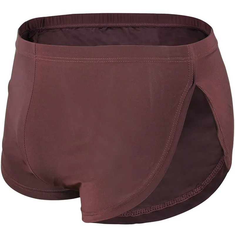 Boxer Shorts Modal - Aro calças masculinas elasticidade gelo seda