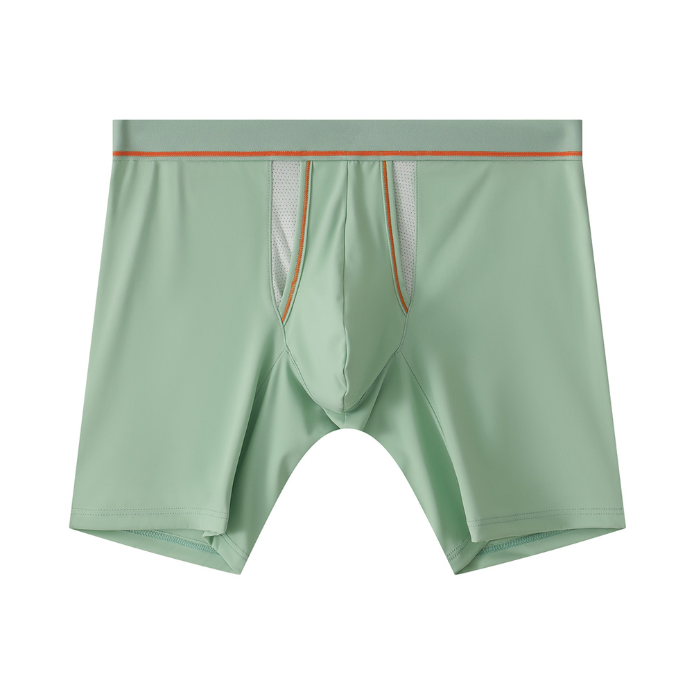 Long Leg Trunk Men - Cuecas Masculinas Esportivas com Bolsa Separada,
