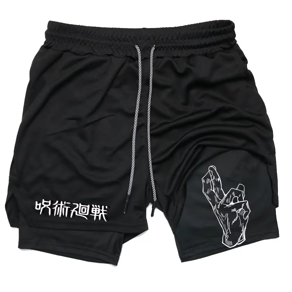 Compression Shorts Athletes - Shorts de Academia Anime Jujutsu Kaisen