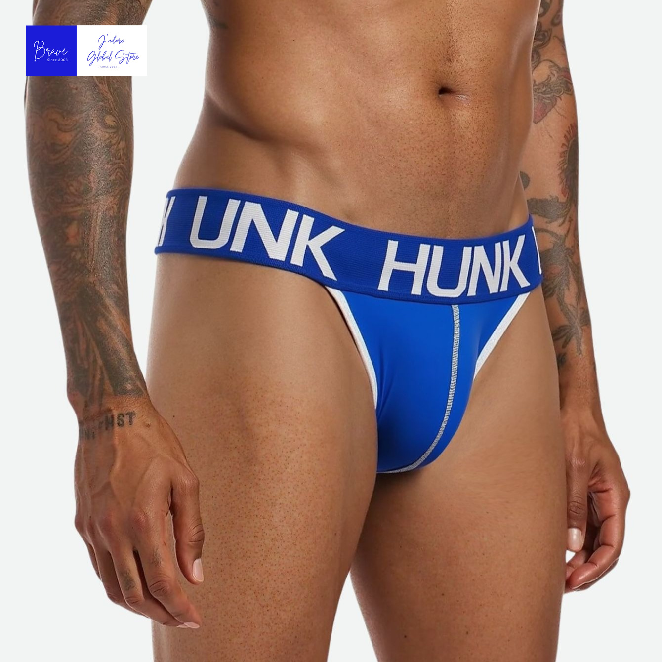 Jockstrap Athletic - Cuecas Masculinas Esportivas de Cintura Baixa