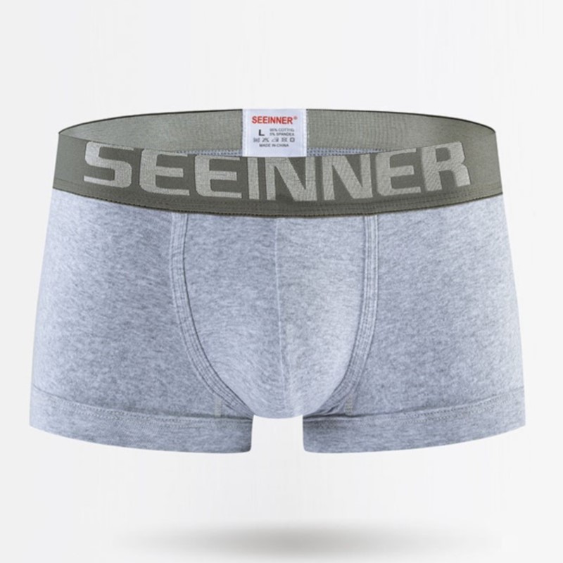 Boxer Shorts Modal - Seeinner masculino boxer shorts algodão u