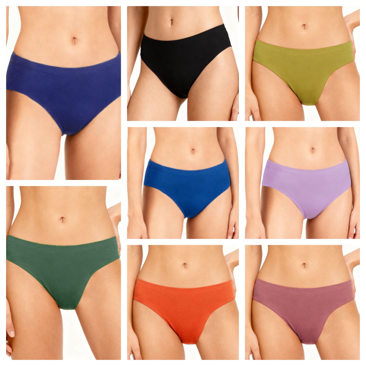 Quick Dry Underwear - Calcinhas Menstruais Sem Costura Zeriluna, Macias,