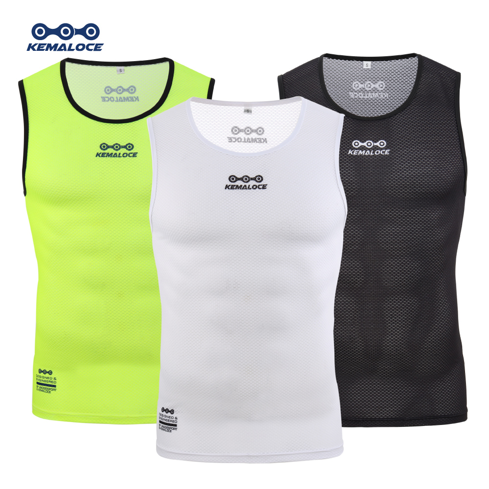 Sleeveless Undershirt - Kemaloce camada base de ciclismo sem