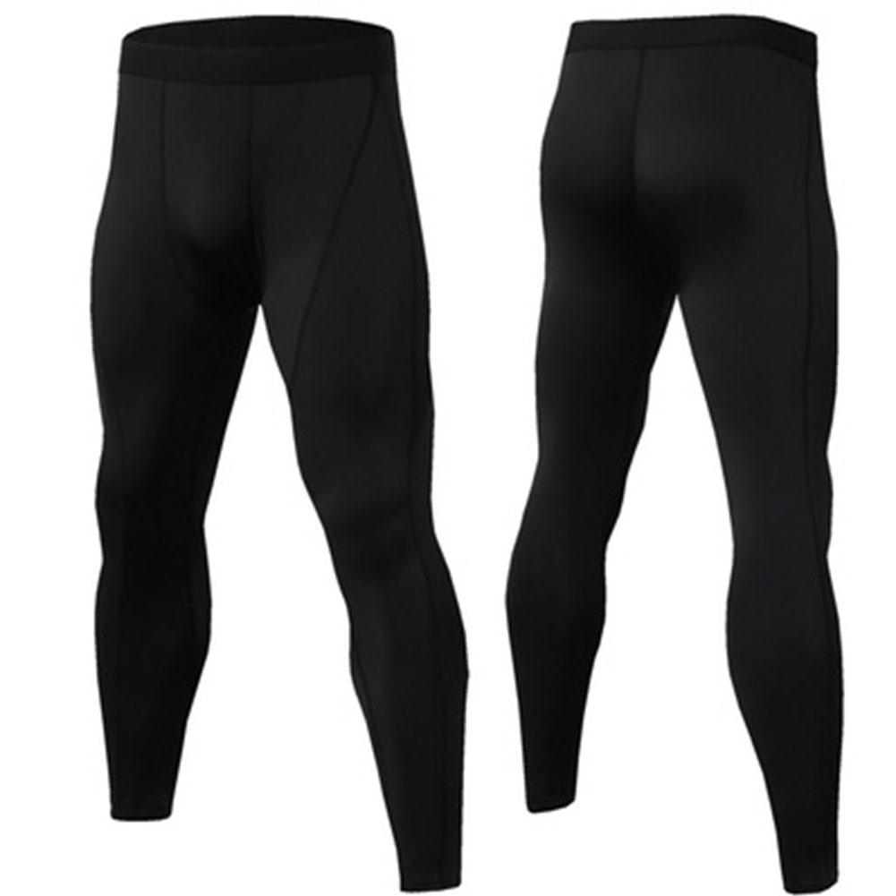 Compression Long Pant - 1 pçs leggings dos homens ginásio