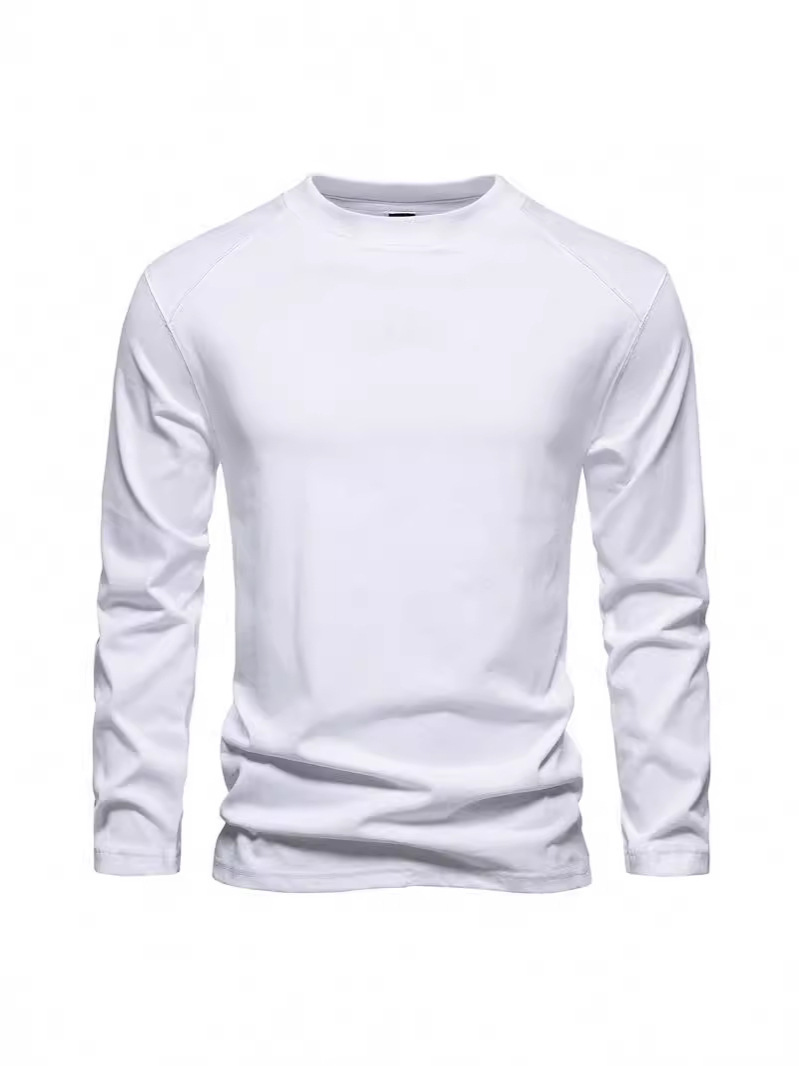 Undershirt Crew Neck - Camiseta Masculina Americana de Manga Longa