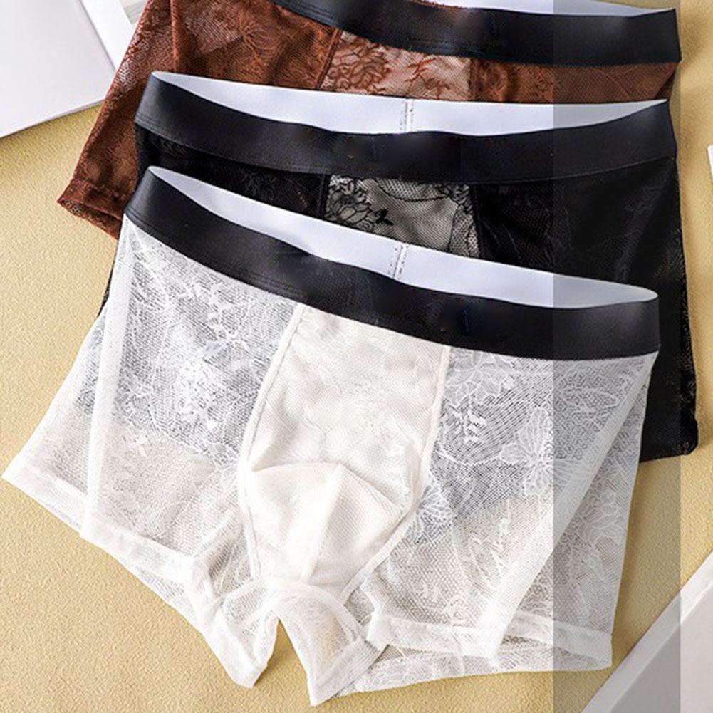 Pouch Boxer Pouch - Cuecas Boxer Masculinas de Seda Gelada