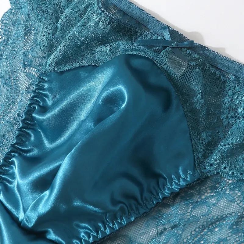 Pouch Boxer Pouch - Cuecas Sexy Masculinas Transparentes em Renda