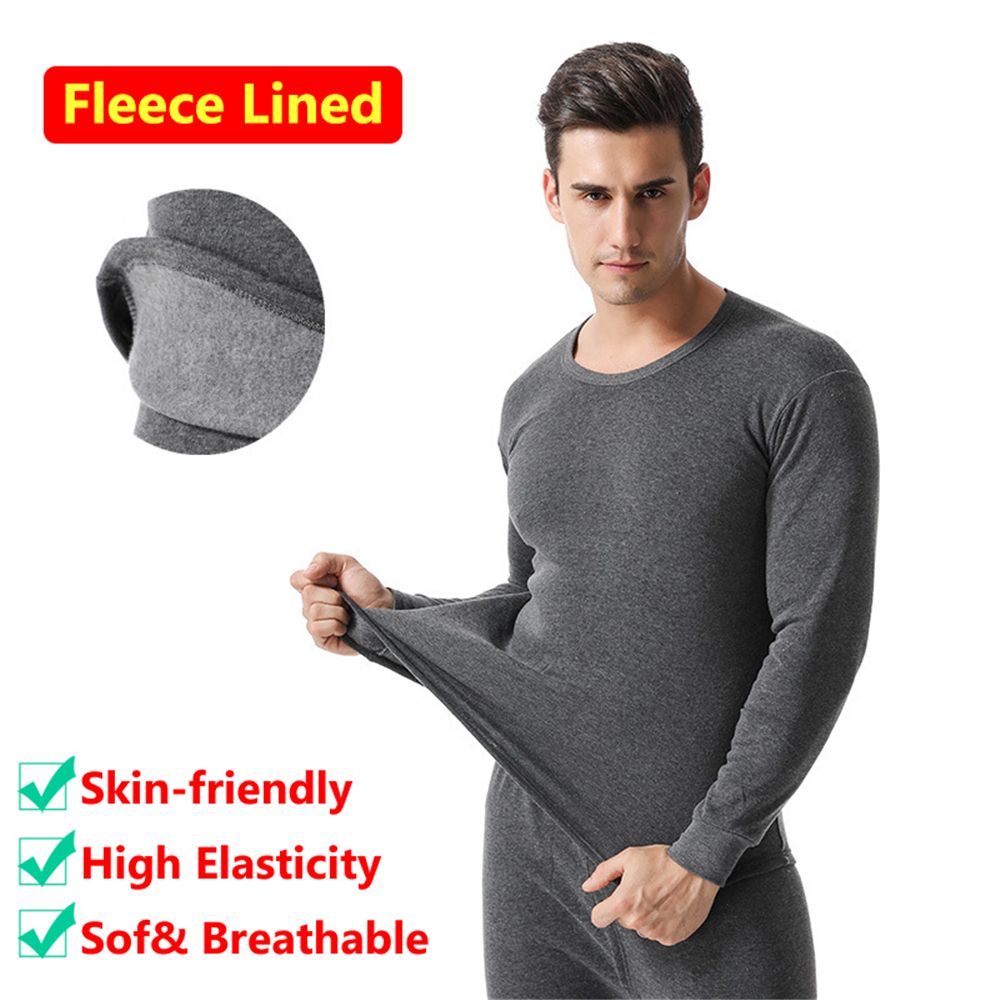 Thermal Long John - Conjunto de roupa íntima térmica masculina