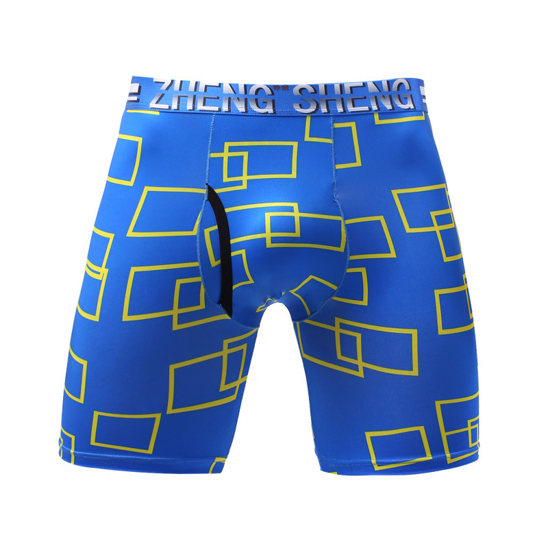 Long Leg Trunk Men - Roupa interior dos homens boxers shorts