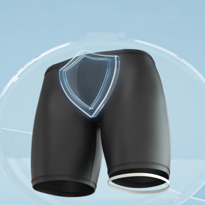 Homens boxers shorts silicone  - Pouch Boxer Pouch avaliação e preço