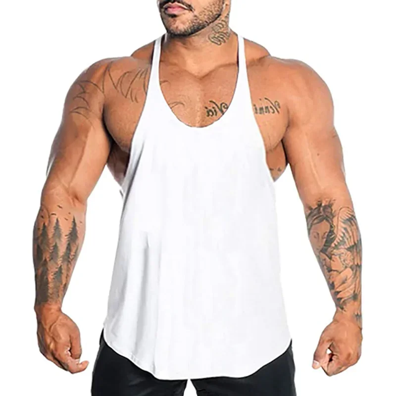 Coletes de corrida dos homens  - Suspender Tank Top avaliação e preço