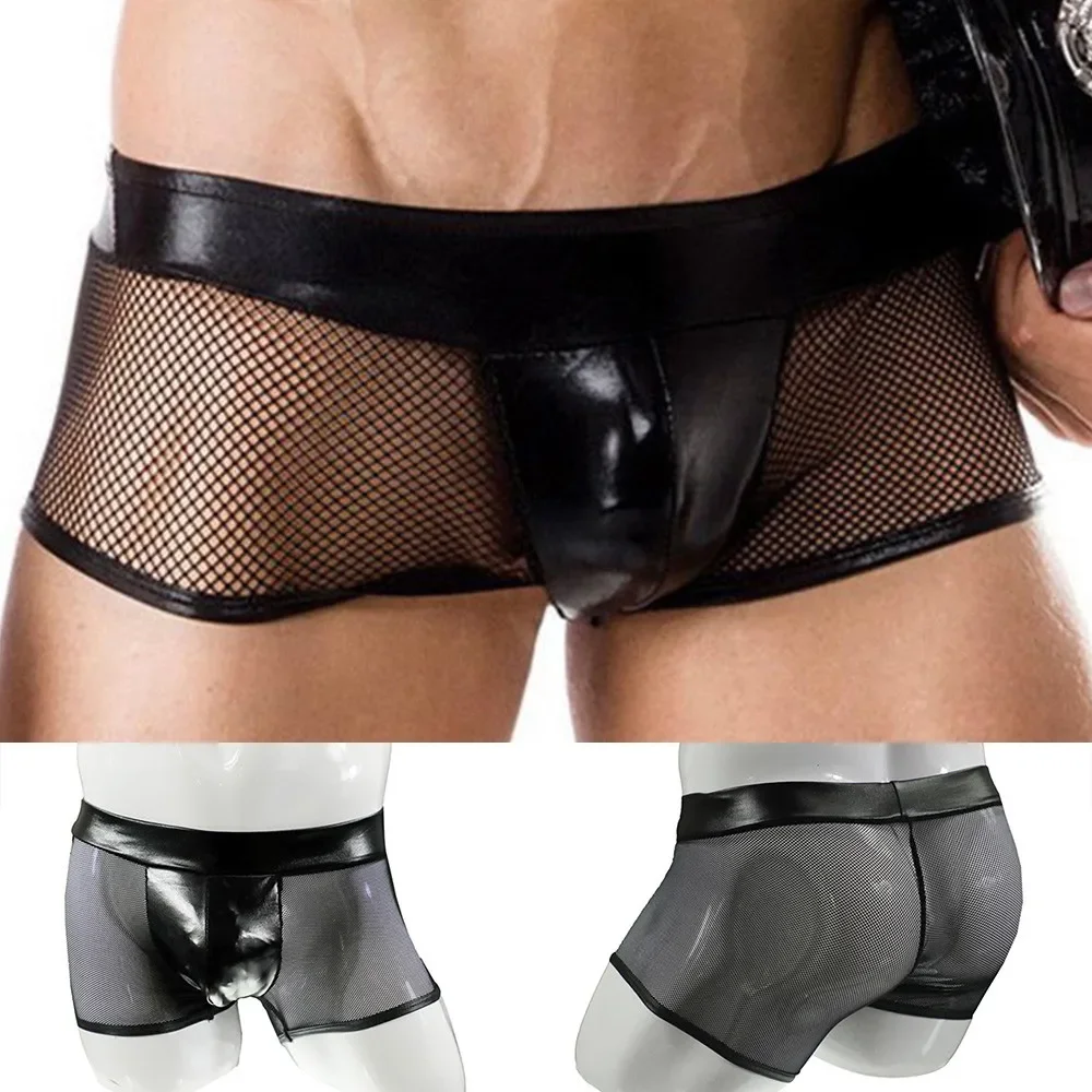 Homens sexy roupa interior tro - Bamboo Fiber Trunk avaliação e preço