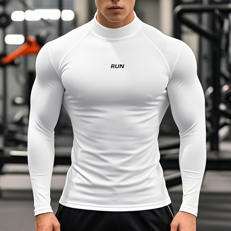 Camiseta masculina de manga co - T Shirt Tight Fit avaliação e preço