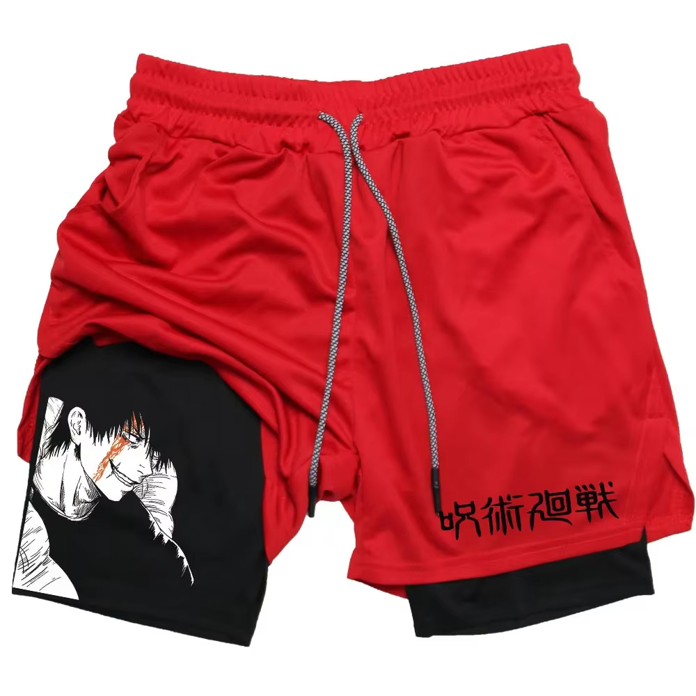 Shorts de Academia Anime Jujut - Compression Shorts Athletes avaliação e preço