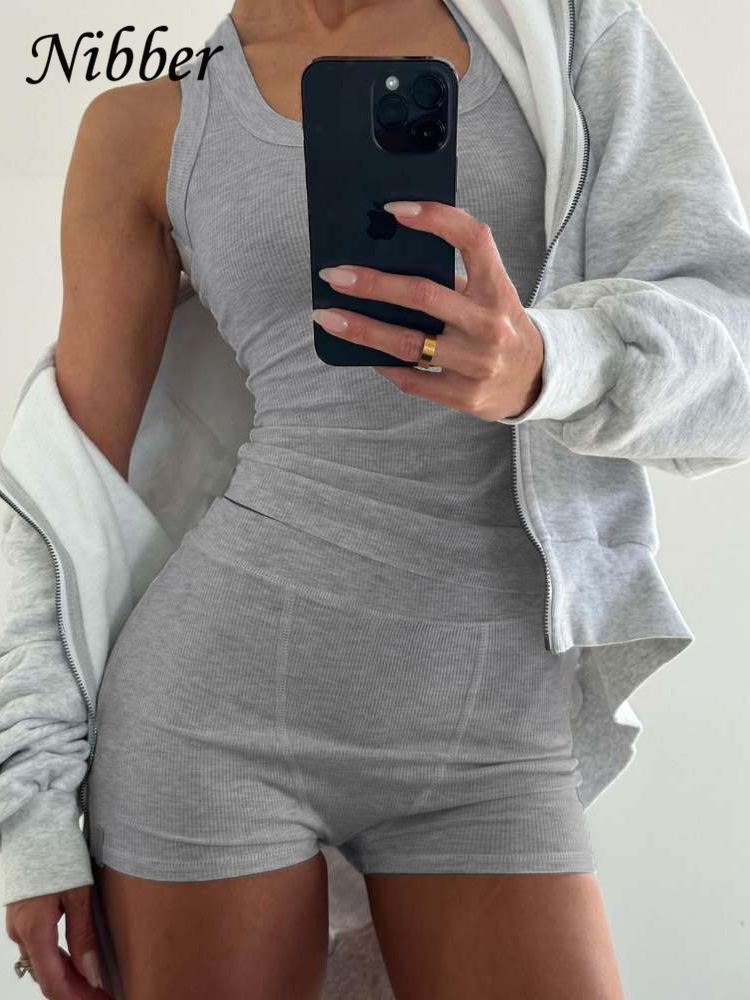Nibber conjunto casual com 2 p - Tank Top Ribbed avaliação e preço