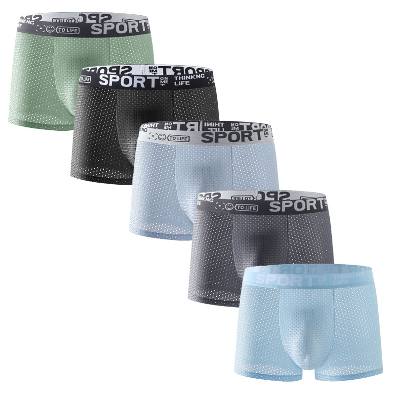 Conjunto de 5 cuecas boxer mas - Mesh Sport Boxer avaliação e preço