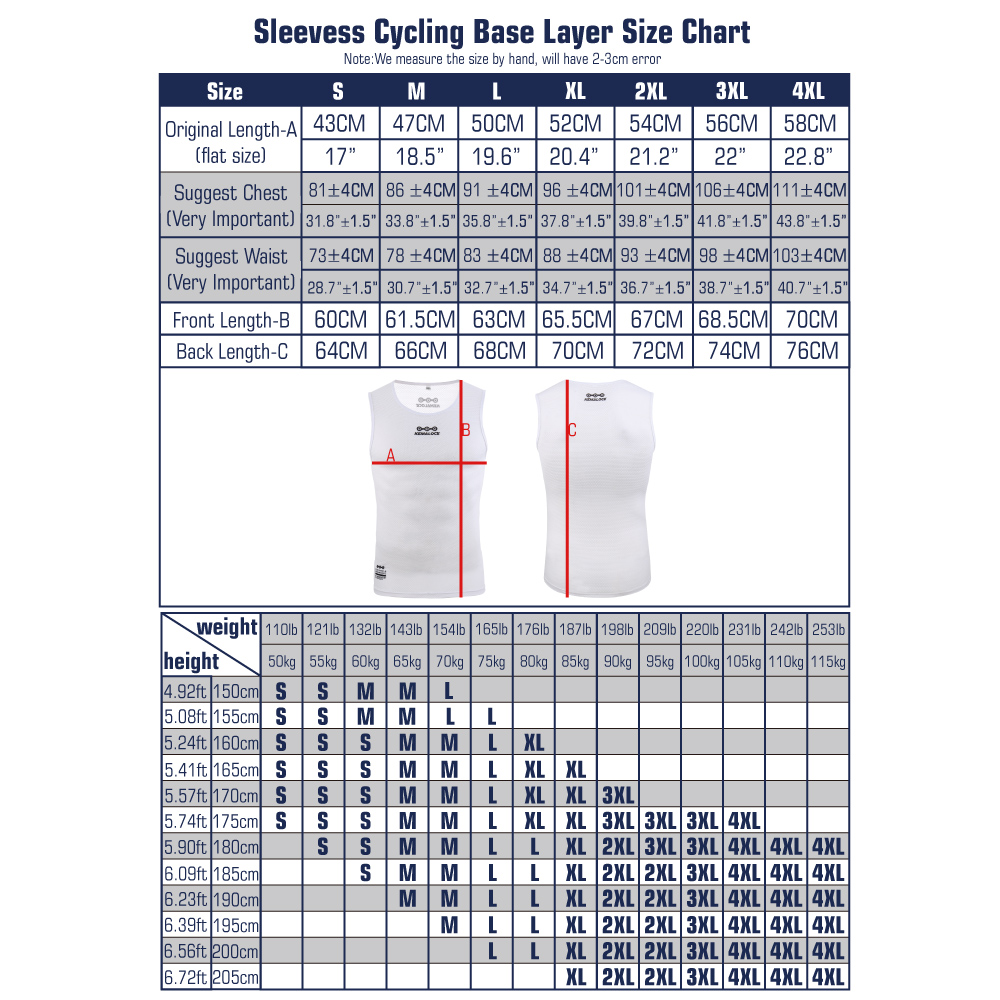 Kemaloce camada base de ciclis - Sleeveless Undershirt avaliação e preço