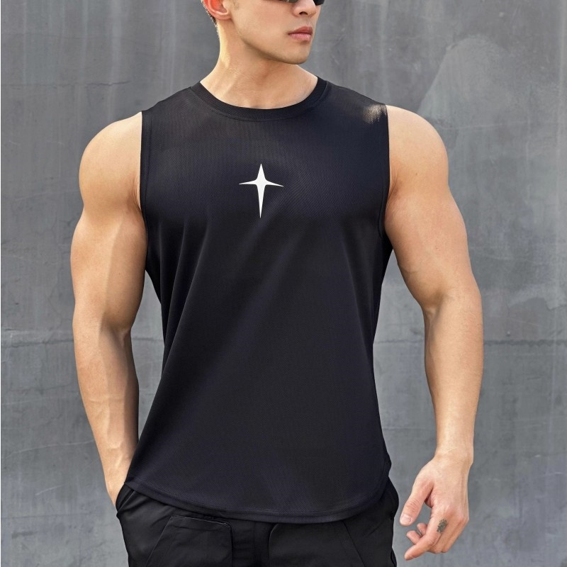 Colete sem mangas de verão, ca - Undershirt Crew Neck avaliação e preço
