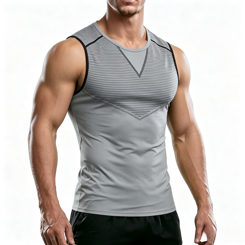 Camisetas Sem Mangas para Trei - T Shirt Tight Fit avaliação e preço
