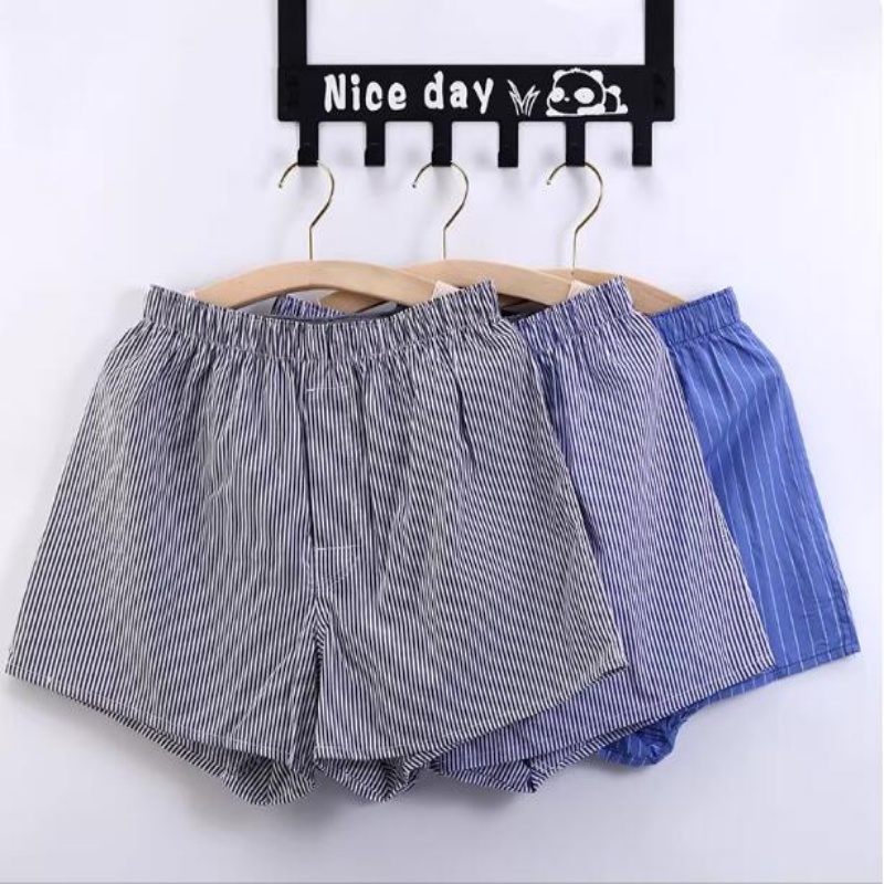 3 pc/lote M-3XL clássico xadre - Multi Pack Underwear avaliação e preço