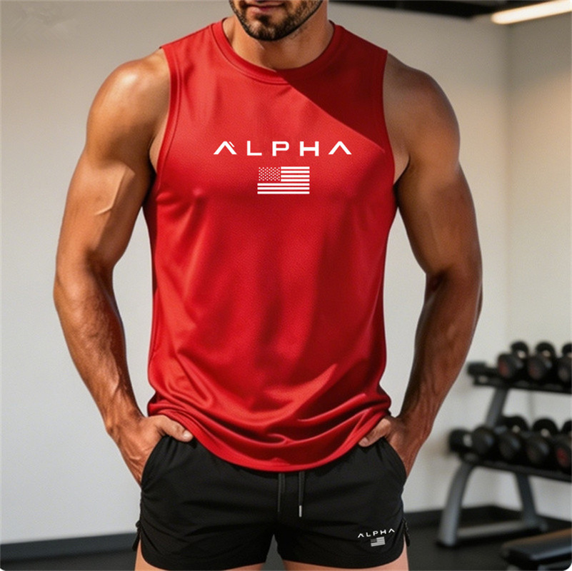 Colete Fitness Masculino Alpha - Undershirt Crew Neck avaliação e preço