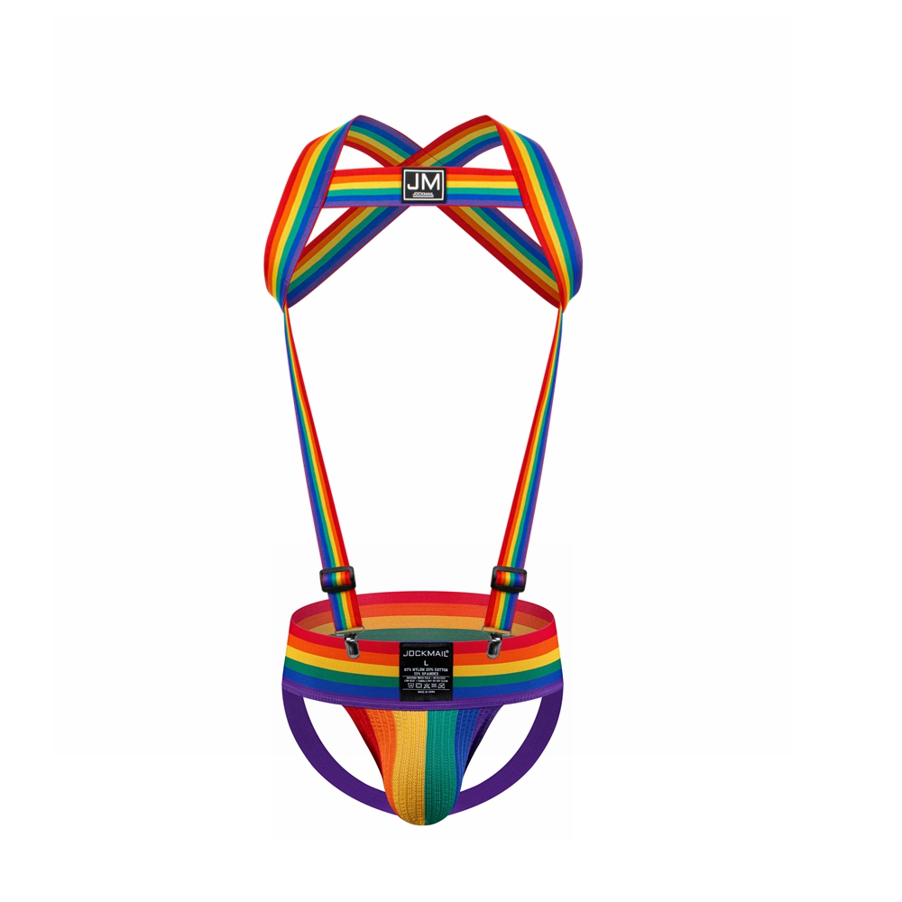 Arnês Corporal JOCKMAIL Rainbo - Jockstrap Athletic avaliação e preço