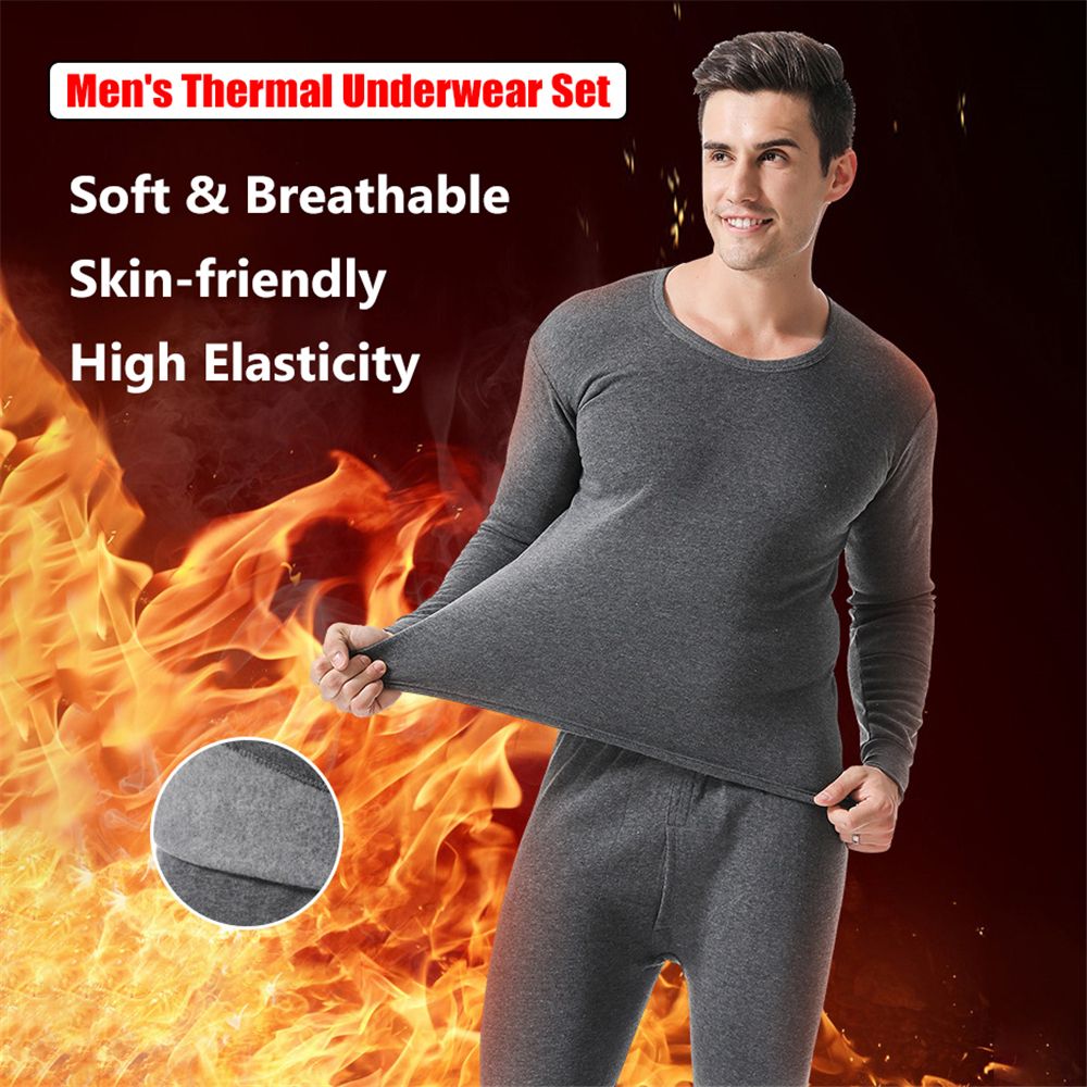 Conjunto de roupa íntima térmi - Thermal Long John avaliação e preço