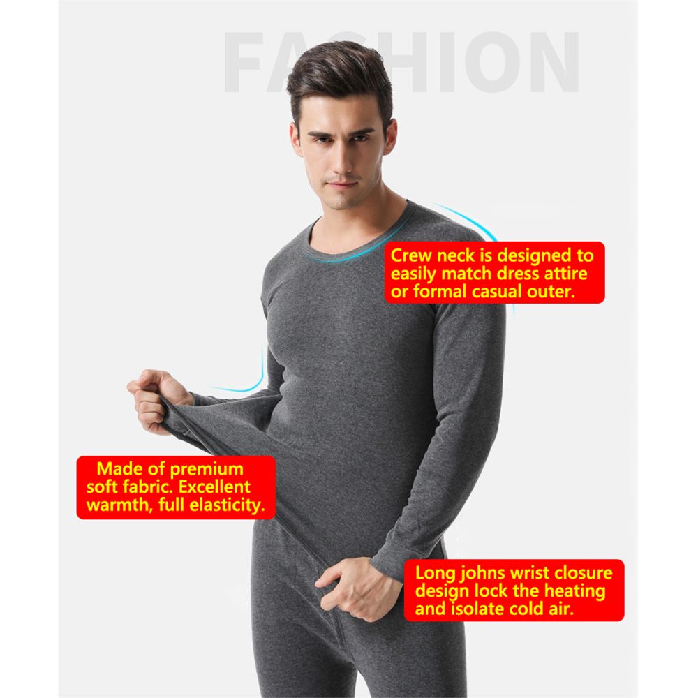 Conjunto de roupa íntima térmi - Thermal Long John avaliação e preço