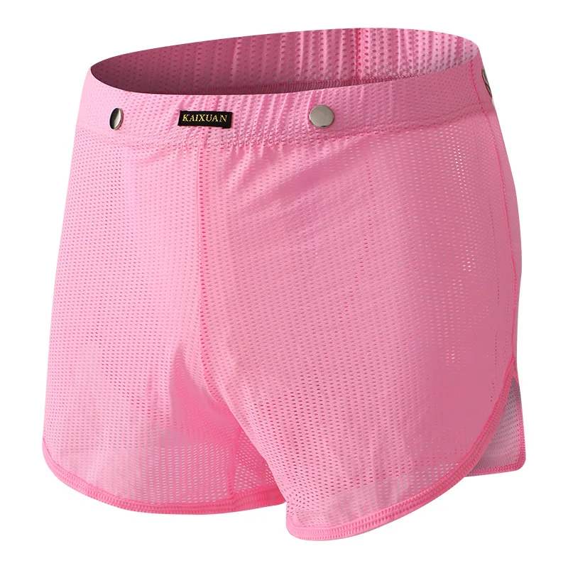 Shorts esportivos masculinos d - Mesh Sport Boxer avaliação e preço